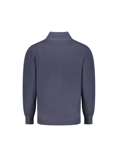 Haftowany sweter North Sails niebieski
