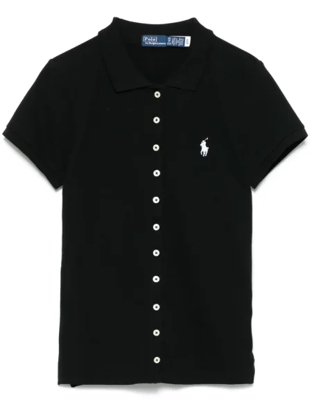 Polo Polo Ralph Lauren cu broderie albastru
