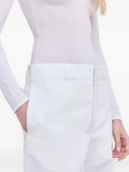 Pantaloni Fforme alb