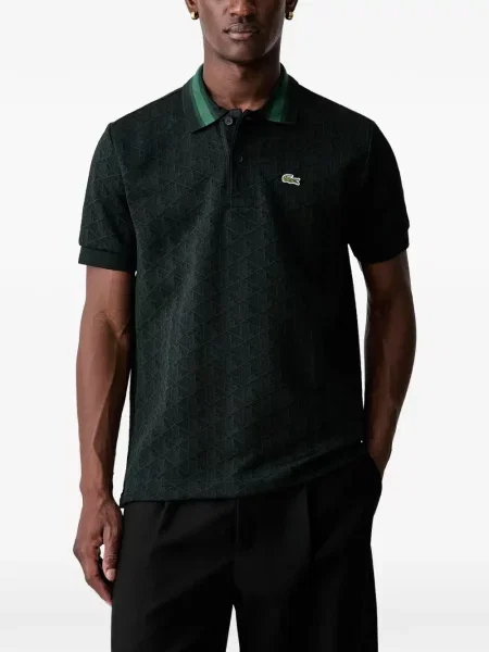 Tricou polo Lacoste verde