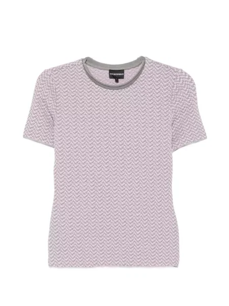 Scurt top Emporio Armani violet