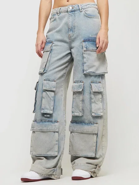 Pegador Pantaloni eleganți Celina deschis albastru