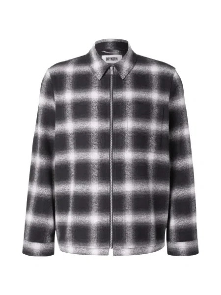 DRYKORN Přechodná bunda NIKANO černá bílá