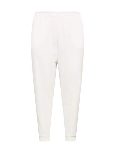 Pantaloni Reebok Classics din fleece alb
