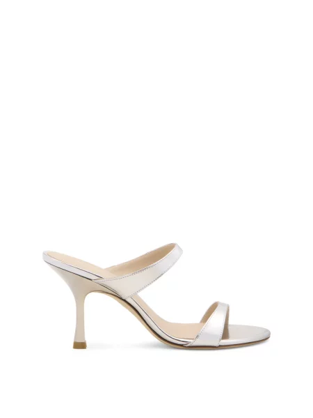 Klapki Stuart Weitzman szare