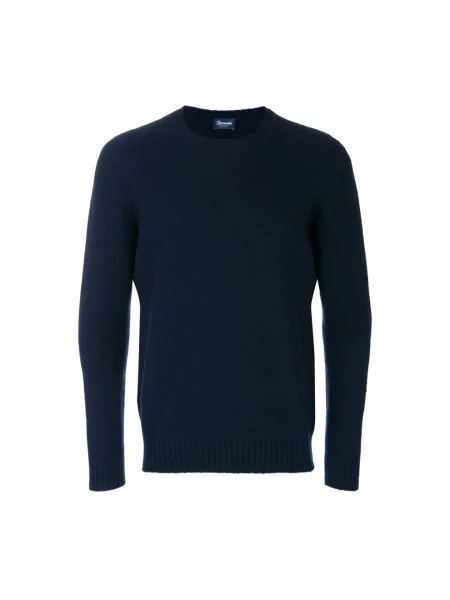 Sweter Drumohr niebieski