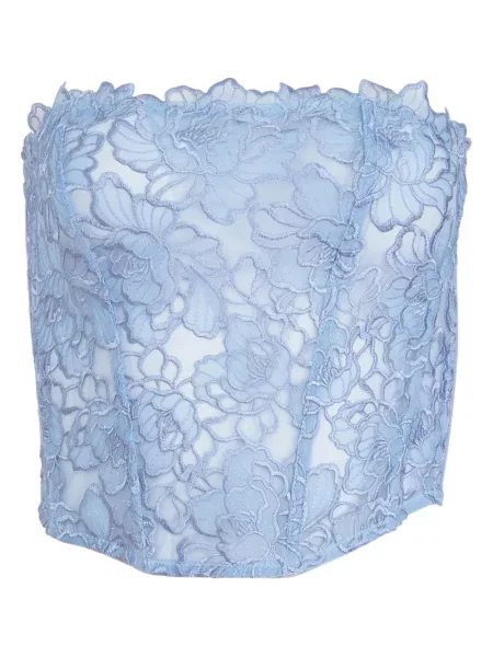 Maiou Fleur Du Mal cu broderie albastru