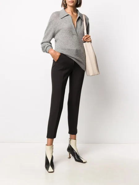 Decupat pantaloni Peserico negru