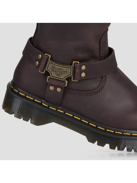 Botine Dr. Martens maro