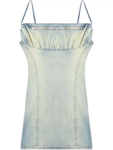 Mała mały sukienka mini Diesel garniturowa niebieska