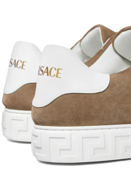 Sneakerși Versace maro