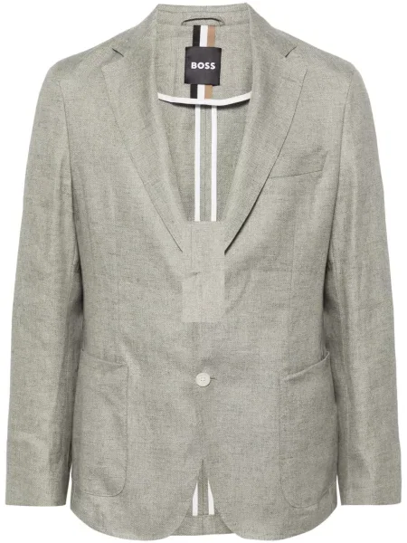 Jednořadé sako Boss zelené