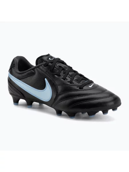 Încălțăminte de fotbal pentru bărbați Nike Tiempo Ligera Pro FG black/ice blue/obsidian negru