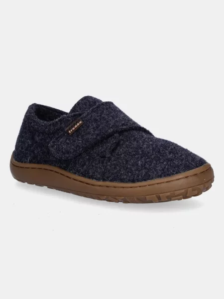 Froddo papuče za djecu BAREFOOT WOOLY plava