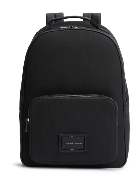 TOMMY HILFIGER Rucsac FOUNDATION' negru