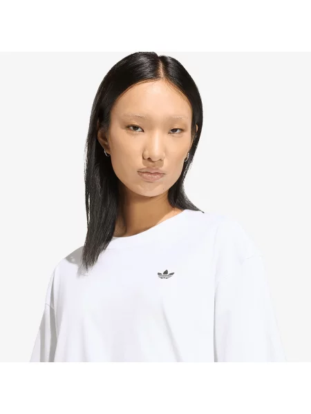Тениска adidas Essentials Boyfriend T-Shirt White XL бяло