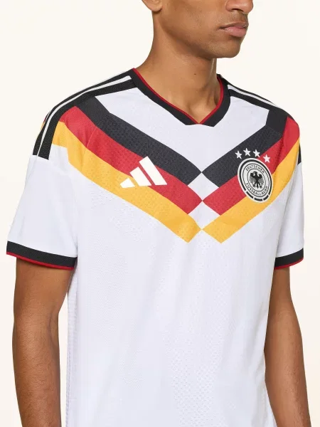 Adidas Koszulka Domowa Niemcy 26 Authentic Dla Mężczyzn weiss biała