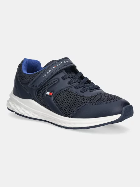Tenisice Tommy Hilfiger Low Cut Lace-Up S Tamnoplava plava
