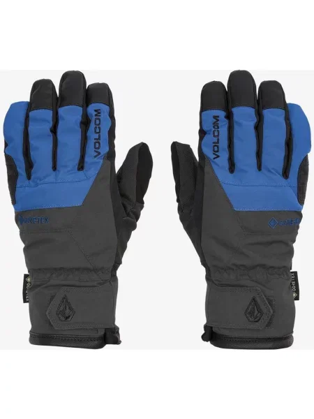 Rękawice Volcom GORE-TEX niebiesko szare S czarne