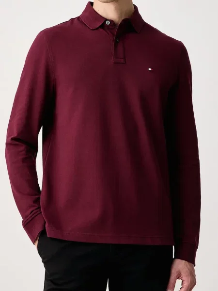 Koszulka polo o kroju regular fit z mieszanki bawełny Tommy Hilfiger