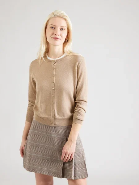 VERO MODA Geacă tricotată VMBLAZE cămilă maro