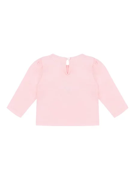 Top dziecięcy Moschino różowy