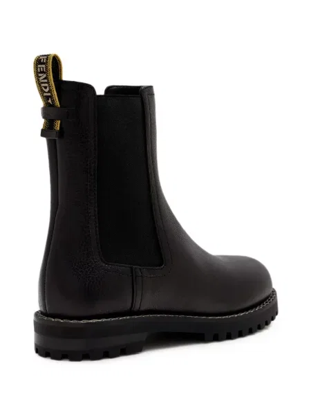 Botine chelsea Fendi negru