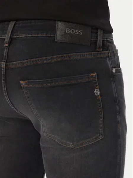 BOSS Jeans hlače H-Delaware črna