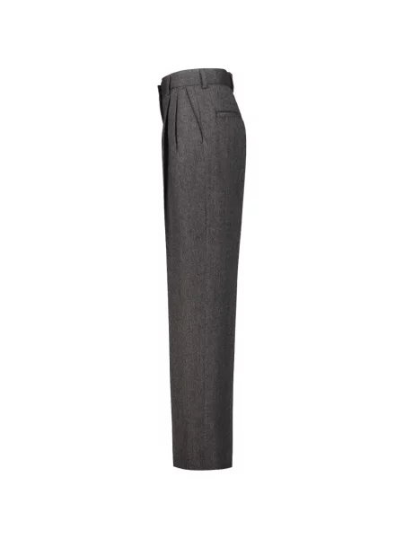 Pantaloni Toteme melange gri