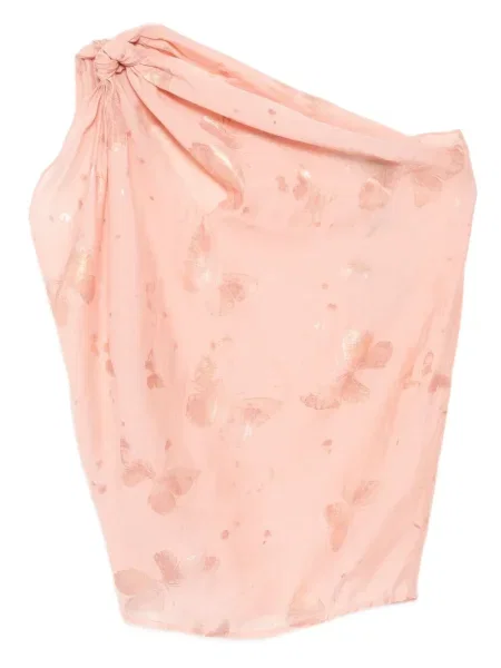 Bluzka Blaklace z nadrukiem różowa