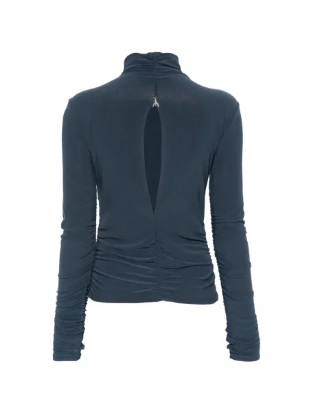 Top Patrizia Pepe s volanima plava