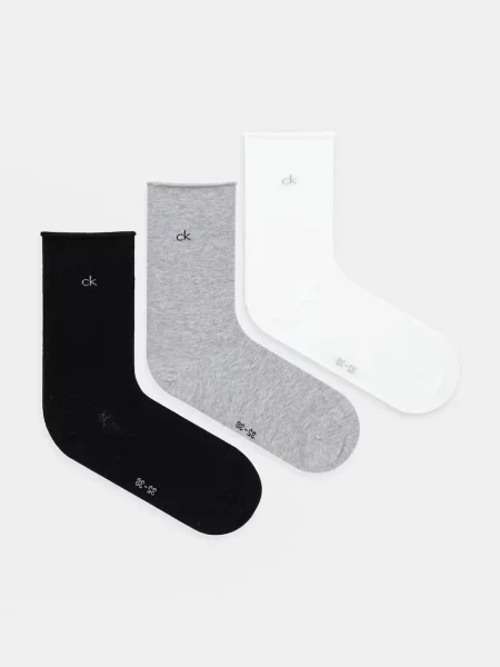 Ponožky Calvin Klein biela