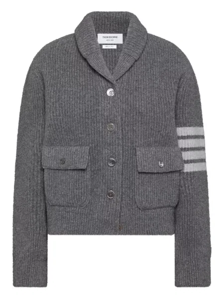 Geacă bomber Thom Browne gri
