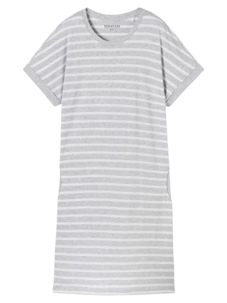SCHIESSER Noční košilka Casual Essentials' šedá