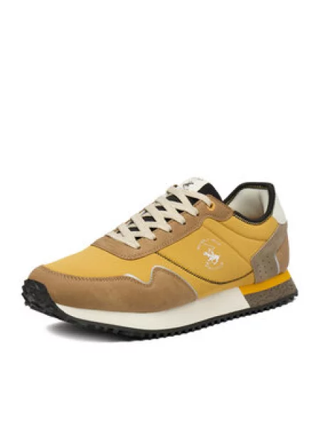 Sneakersy Beverly Hills Polo Club žltá