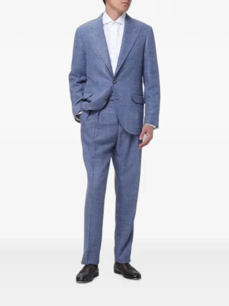 Pantaloni Brunello Cucinelli albastru