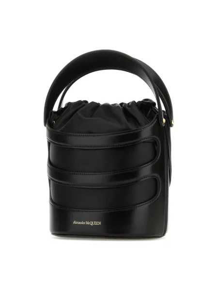 Kapelusz Alexander Mcqueen czarny
