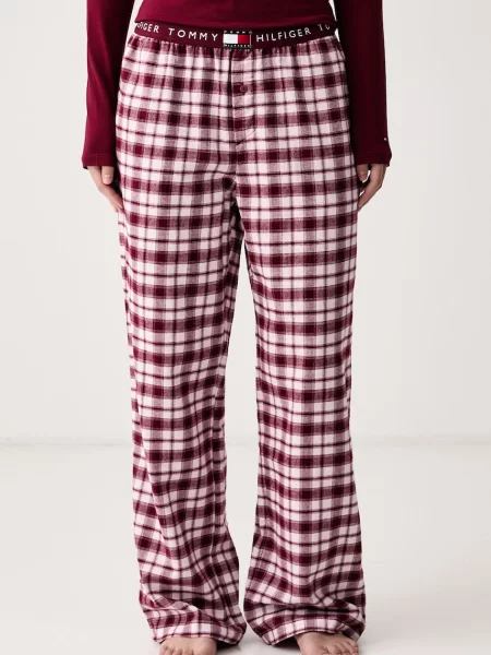 Tommy Hilfiger spodnie piżamowe różowe