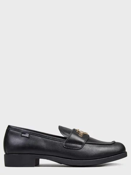 Лоферы Love Moschino черные