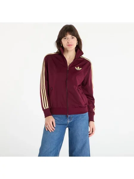 Суитшърт adidas Fb Tt Loose Maroon/ Almost Yellow S жълто