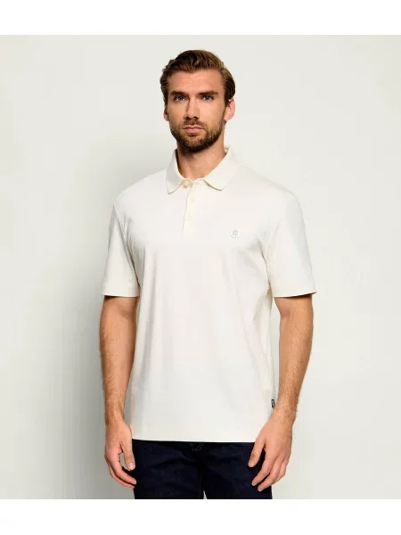 Tricou polo Boss Black negru