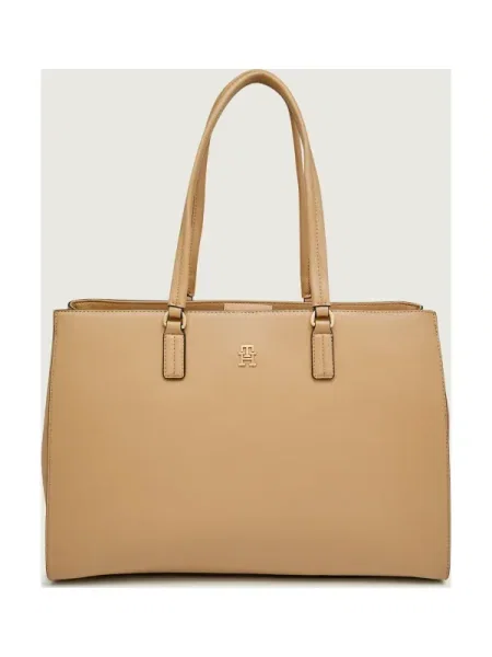 Tommy Hilfiger Geantă shopper TH DAILY maro