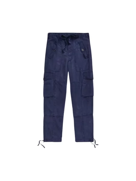 Spodnie cargo Ralph Lauren niebieskie