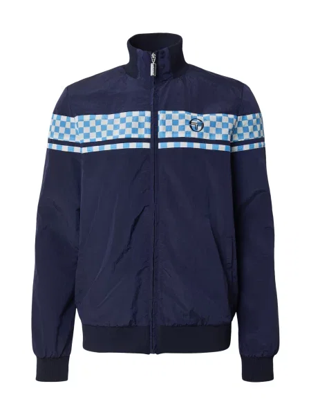 Sergio Tacchini Jachetă de trening Renzo albastru / albastru închis alb
