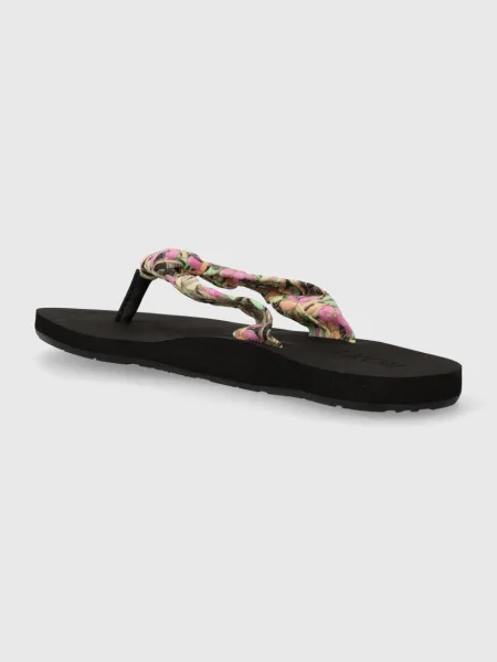 Olcsóbban. Női flip-flop papucs ROXY Paia V white/crazy pink print. Méret: 37 EU fehér