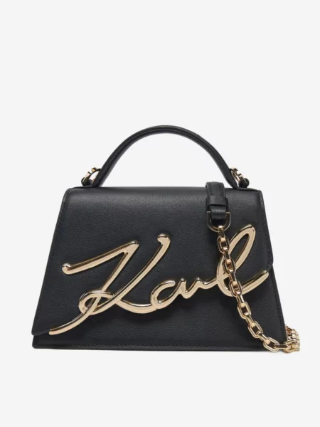 Geanta crossbody Karl Lagerfeld din piele negru