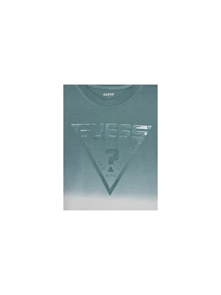 Guess Póló Zöld Regular Fit kék