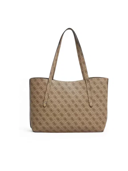 Guess torebka BRENTON beżowy