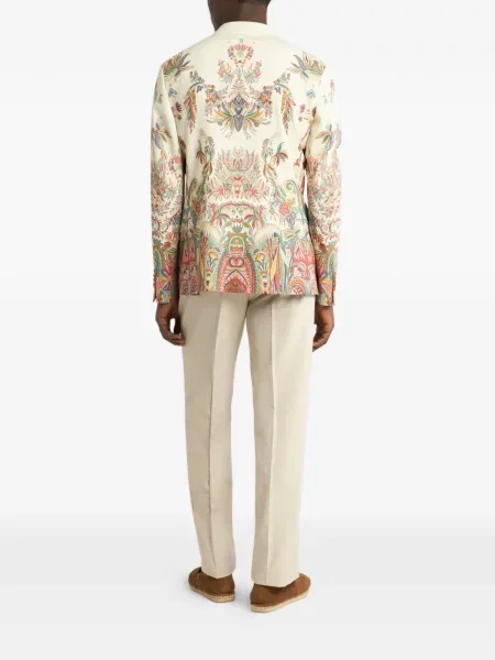 Sacou Etro cu model floral cu imagine