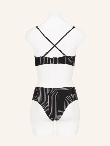 Watercult Bralette Bikiny Line Set / režná černá